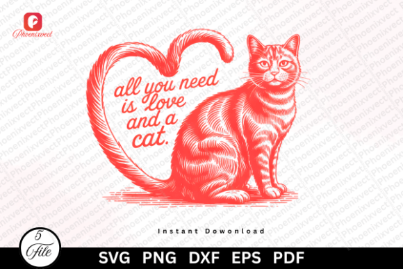 Cat Lover Quote Mom Sublimation SVG PNG for Graphics and Illustrations