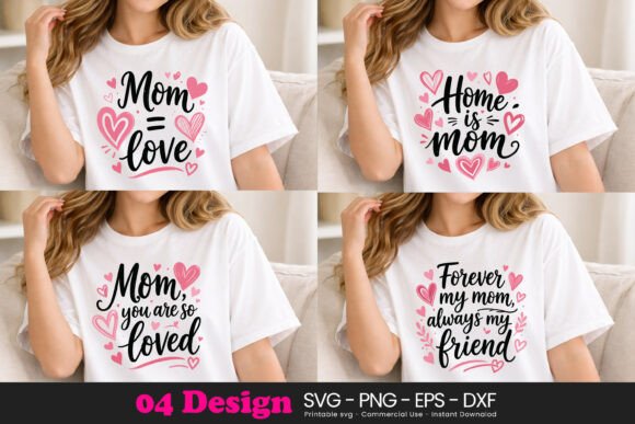 Cute Mom Mommy SVG Motherhood Quote Review