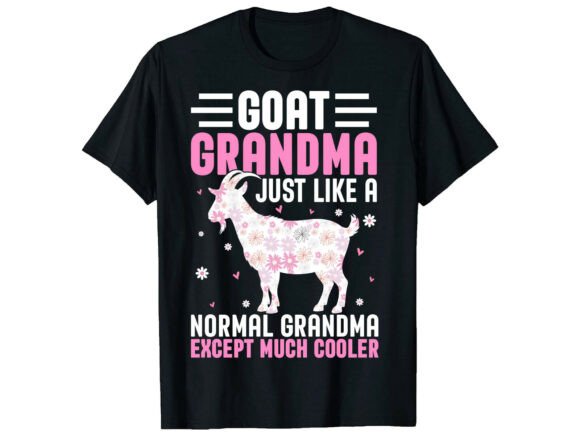Funny Goat Grandma Mother s Day T-shirt: Graphics & T-Shirt Designs Review
