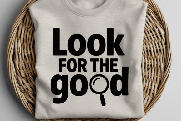 Look for the Good Quote PNG SVG: Essential Graphics for T-Shirt Designs