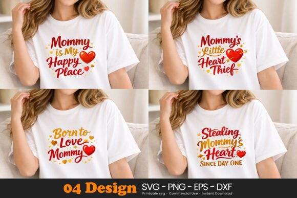Mother's Day Quote Design SVG Mom Love Graphics