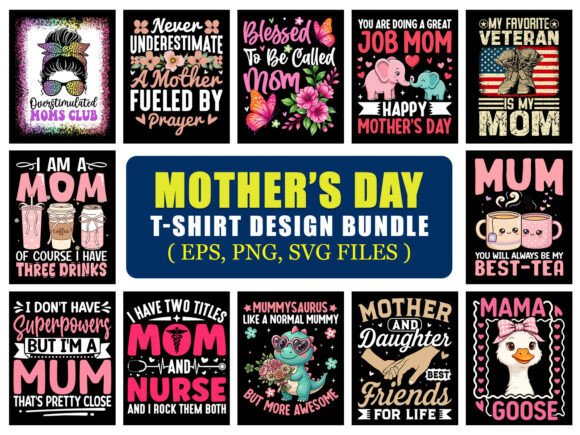 Mother s Day T-Shirt Design Bundle Review