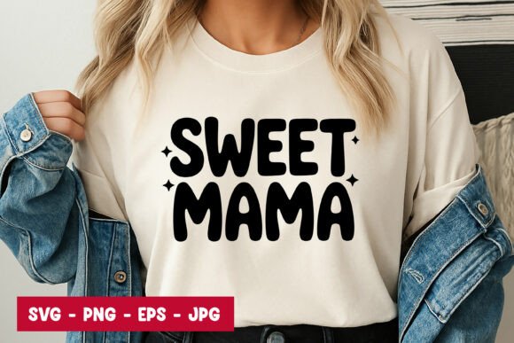 Sweet Mama Quote Typography SVG PNG Review